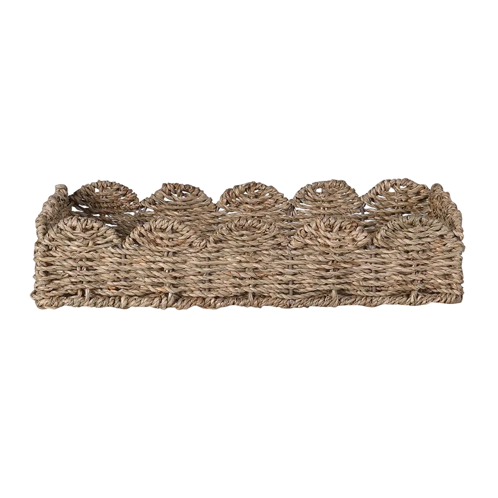 Lila Scallop Trays (Set of 2)