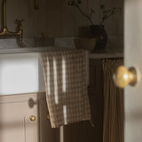 Lou Natural Gingham Kitchen Towel