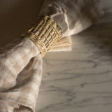 Lou Gingham Linen Napkin