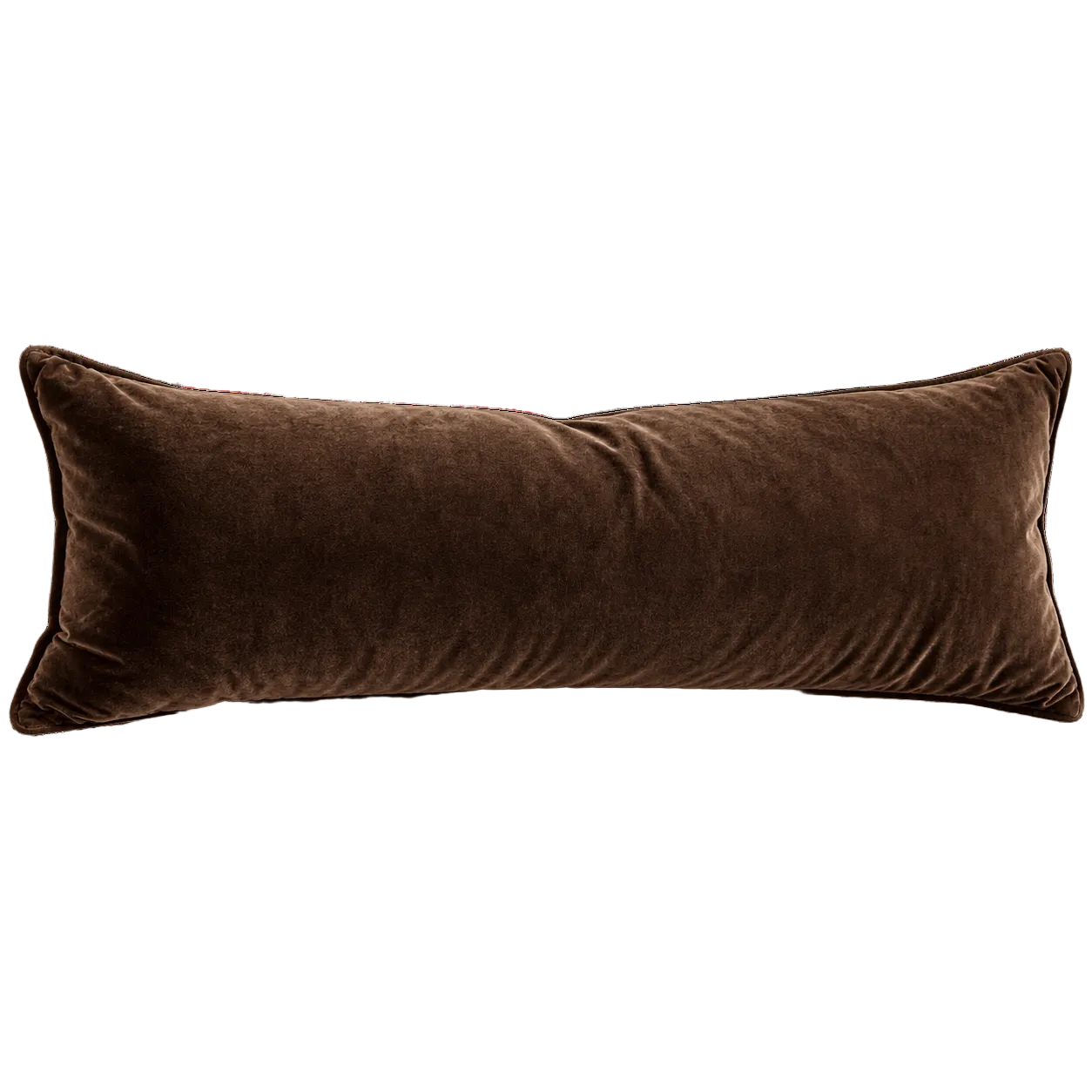 Louisa Dark Brown Velvet Bolster