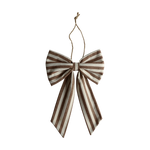Maëva Brown Stripe Bow