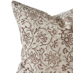 Madera Brown Print Cushion