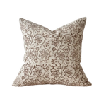 Madera Brown Print Cushion