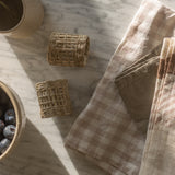 Maya Rattan Napkin Rings (Set of 4)