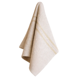 Meadow Antique Cream Linen Kitchen Towel