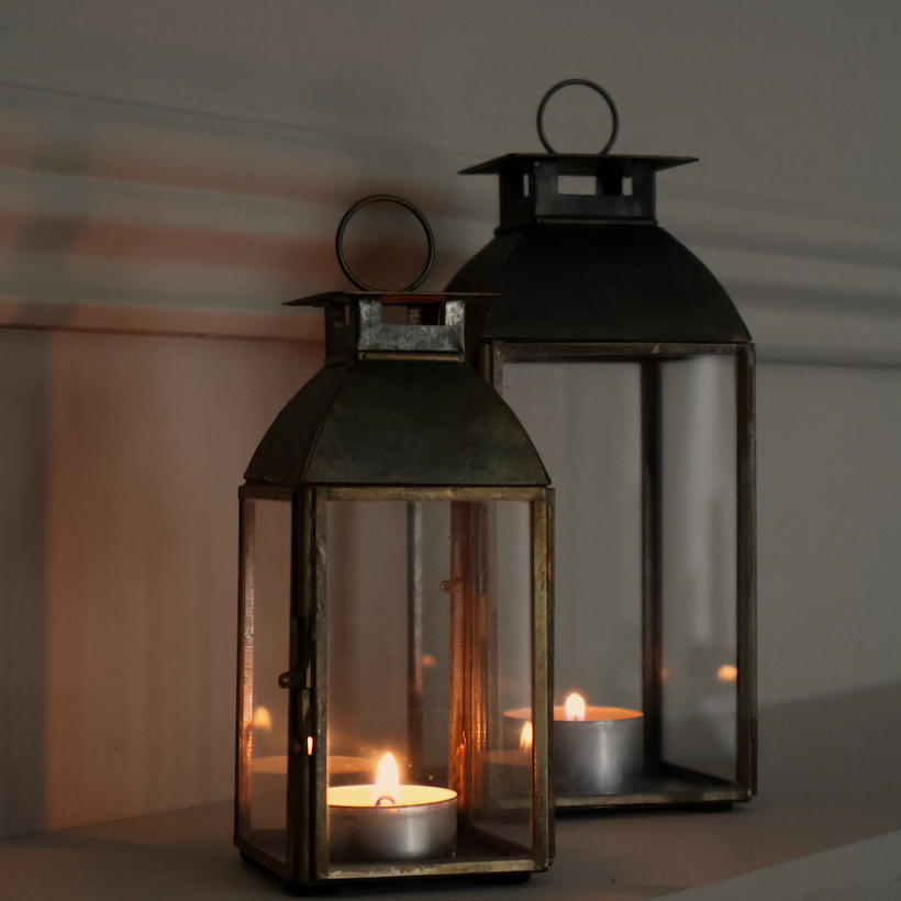 Medium Bella Brass Lantern