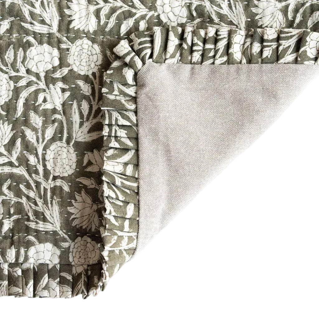 Mila Patterned Bolster Cushion