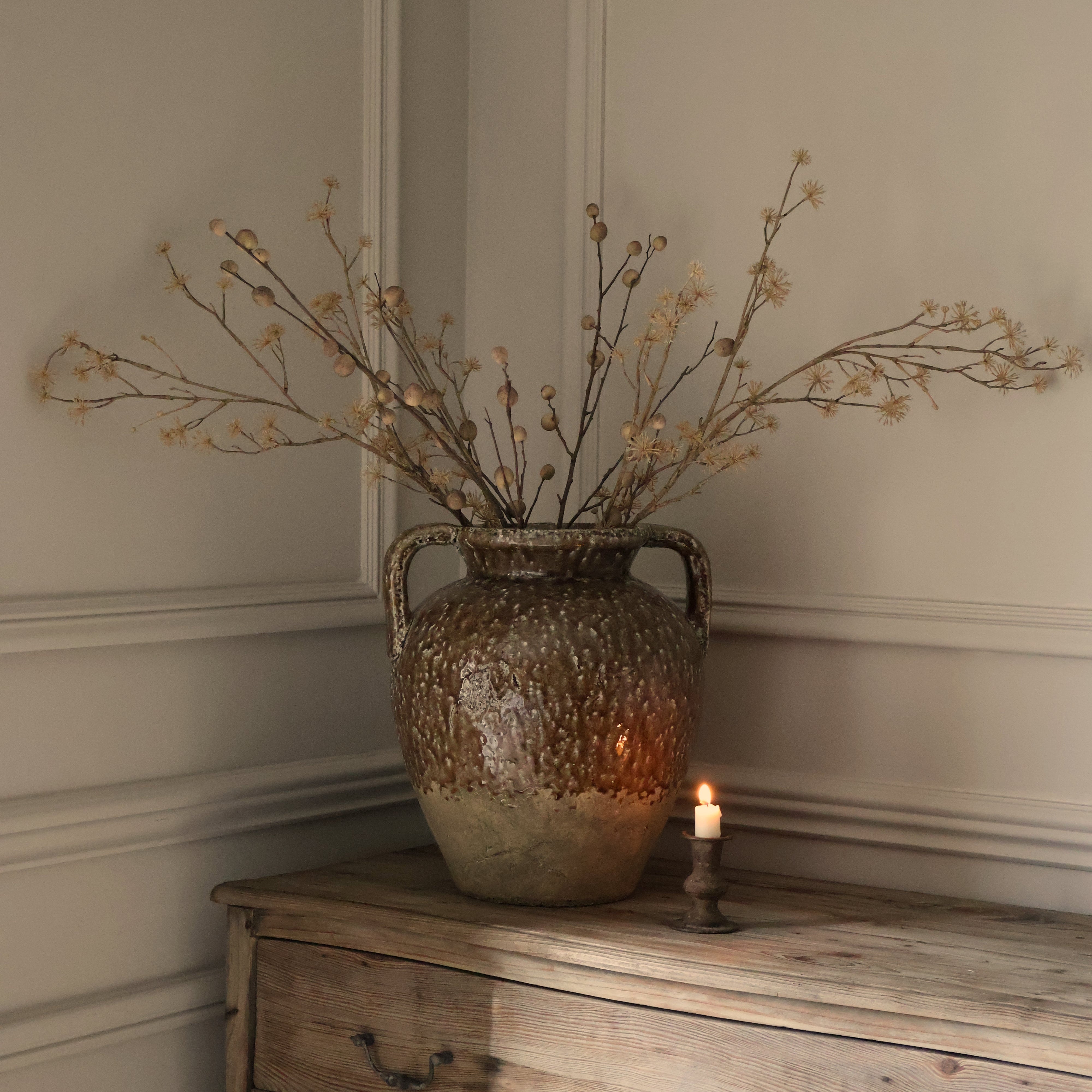 Mill Glazed Vase