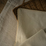 Natural Linen and Lace Napkin (Set of 4)