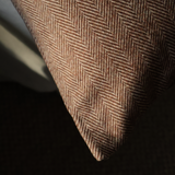 Norton Rust Herringbone Bolster Cushion