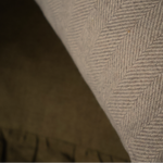 Norton Cream Herringbone Cushion