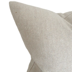 Oakham Cream Herringbone Cushion