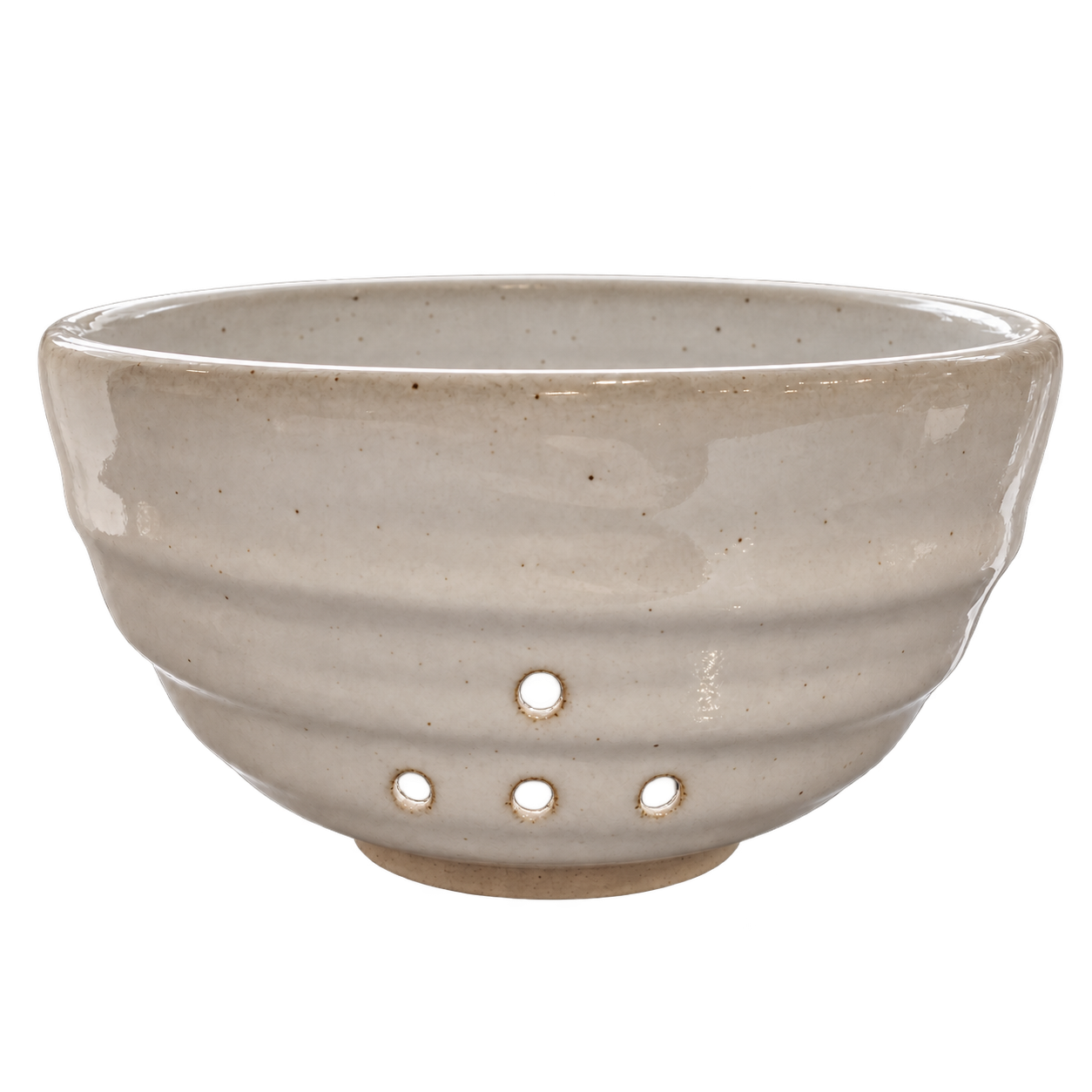 Off White Berry Colander