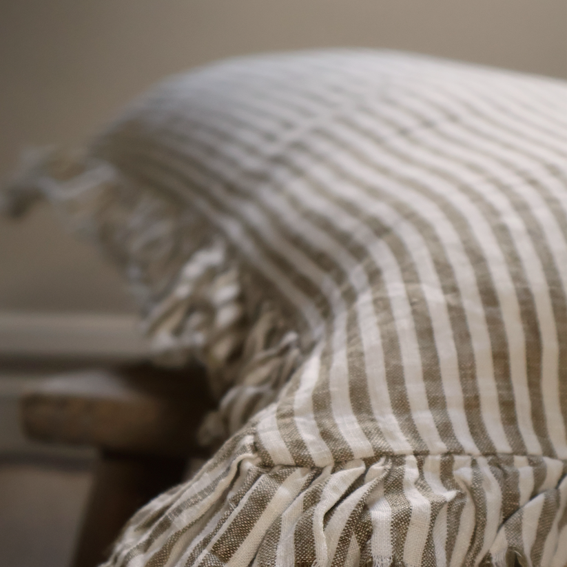 Olive Bolster Cushion 