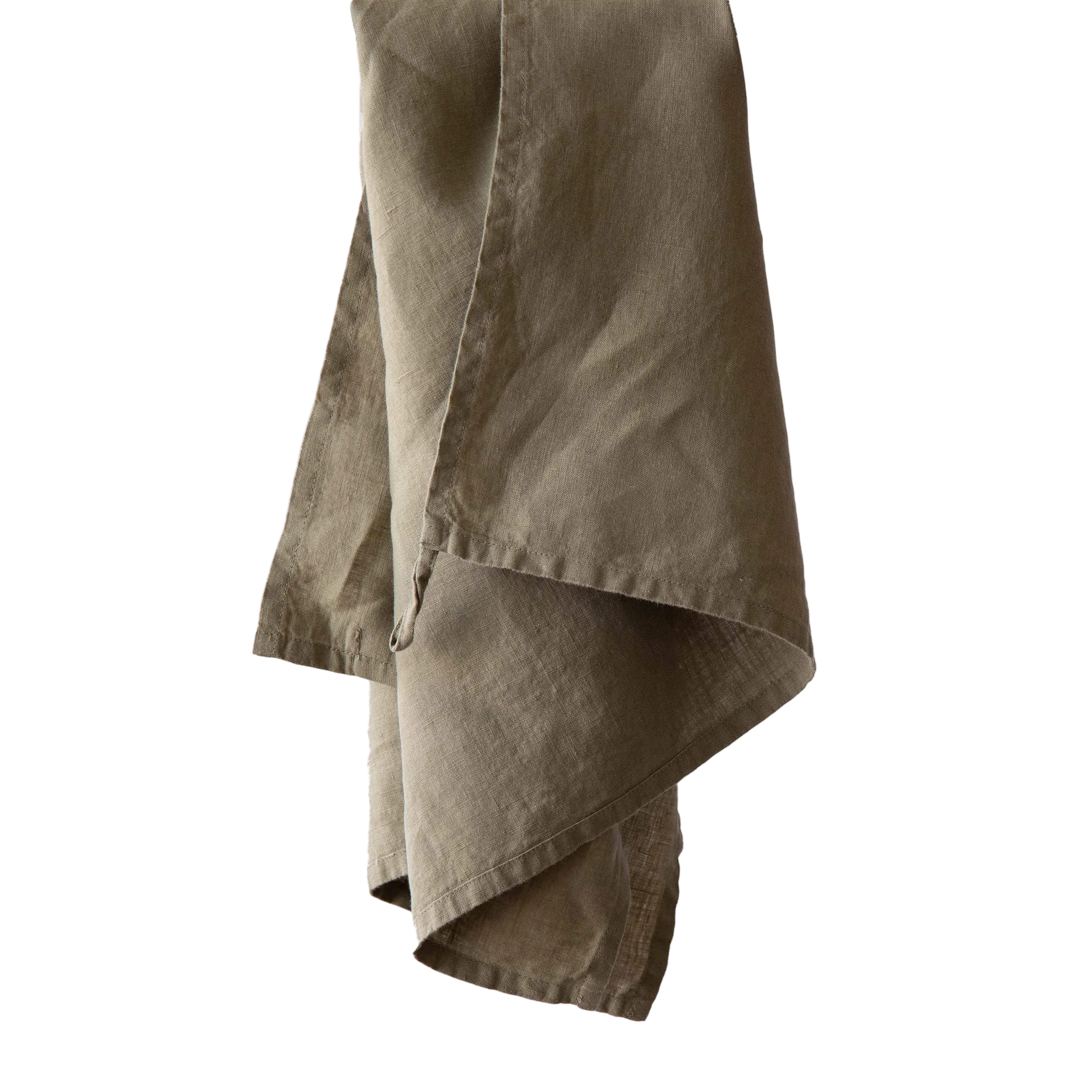 Olive Linen Kitchen Towel