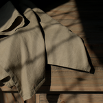 Lou Olive Linen Kitchen Towel