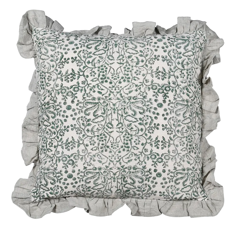 Olivia Sage Paisley Cushion