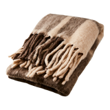 Riverton Brown and Beige Throw