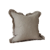 Raya Extra Large Brown Stripe Cushion