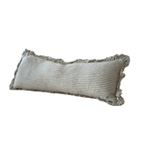 Olive Stripe Cushion 