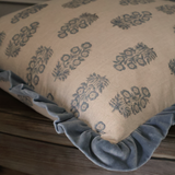 Rosalie Block Print Cushion