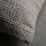 Rowen Cream Stripe Bolster Cushion