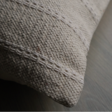 Rowen Cream Stripe Bolster Cushion