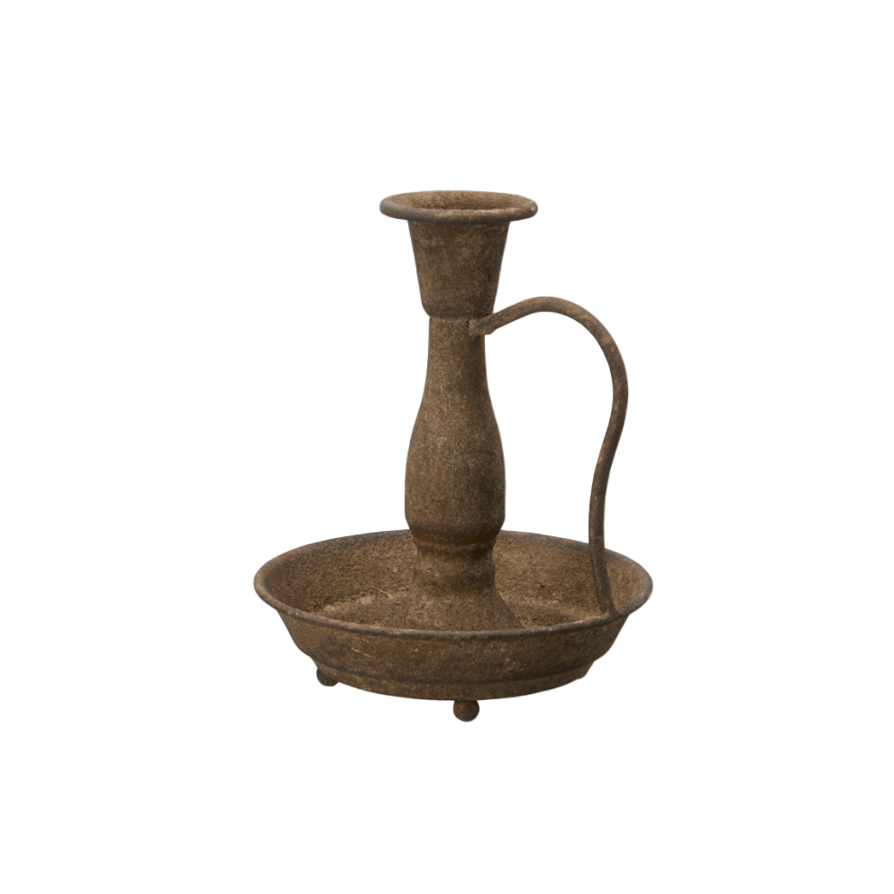 Rust_Brown_Candleholder
