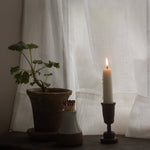 Rust Dinner Candle Holder
