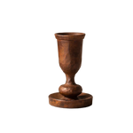Rust Dinner Candle Holder