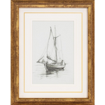 Framed Boats (Set of 2)