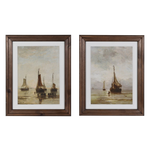 Ship Wall Art Set of 2