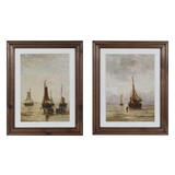 Ship Wall Art Set of 2
