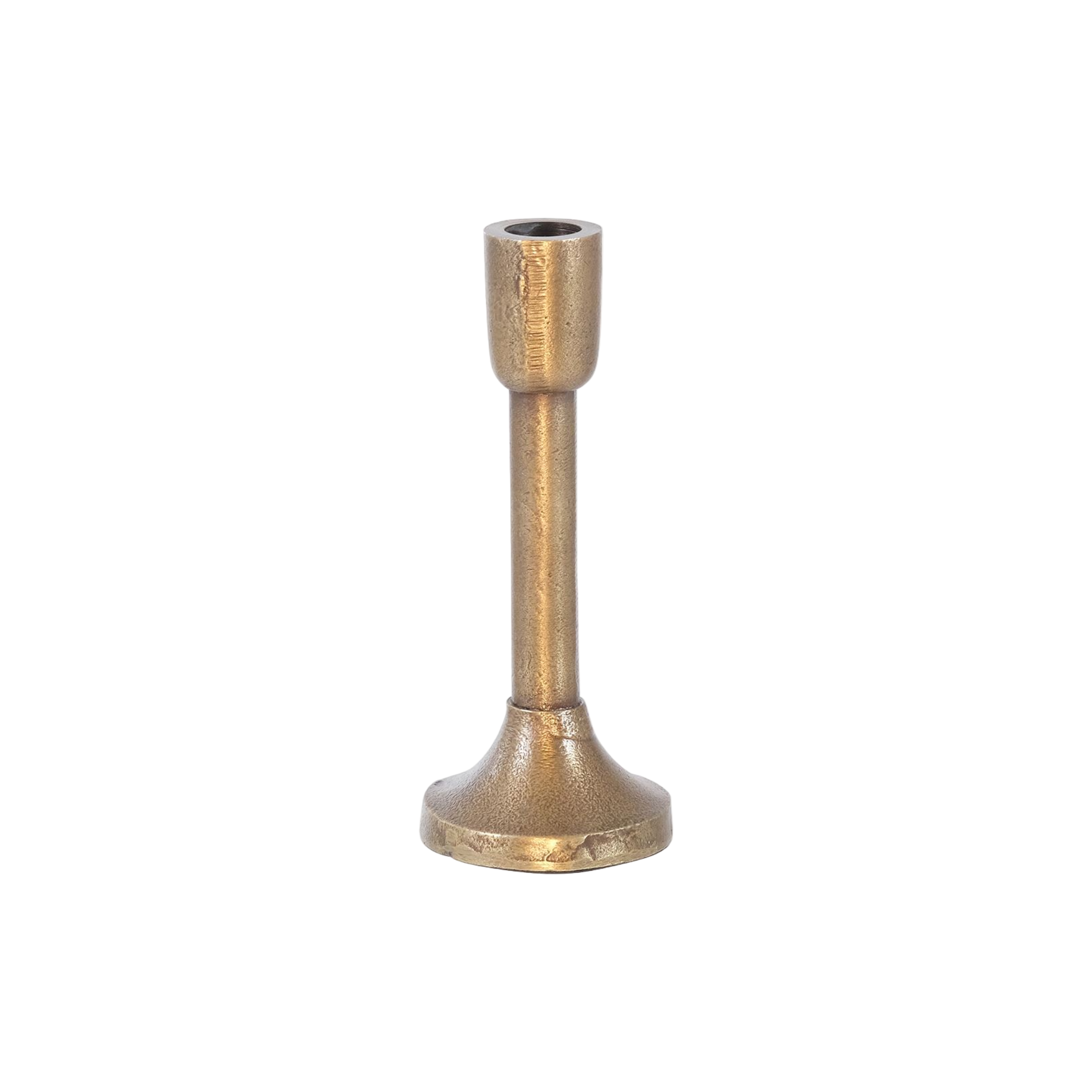 Alaya Small Brass Candleholder