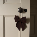 Solène Small Brown Bow