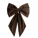 Solène Large Brown Bow