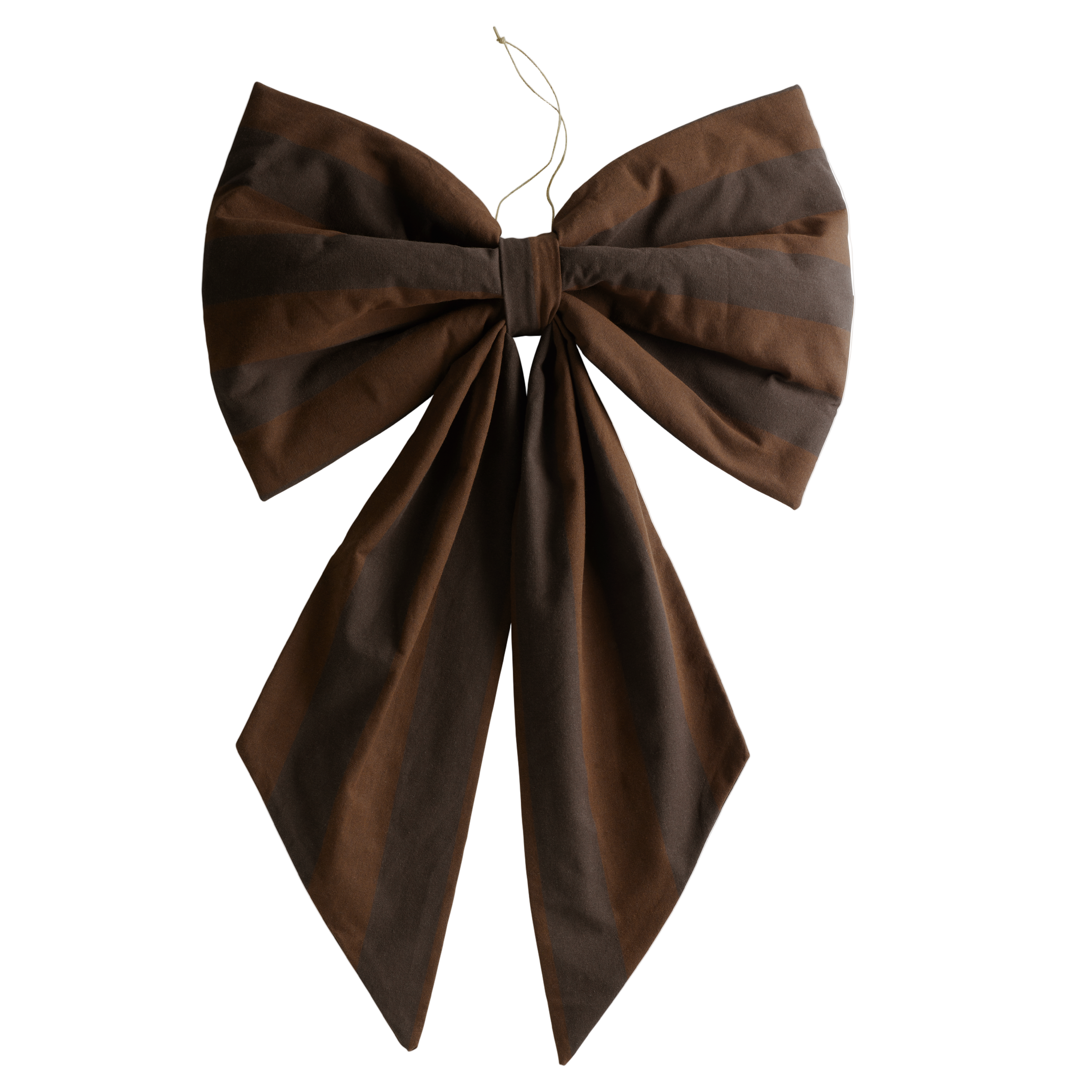 Solène Large Brown Bow