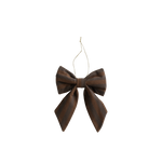 Solène Small Brown Bow