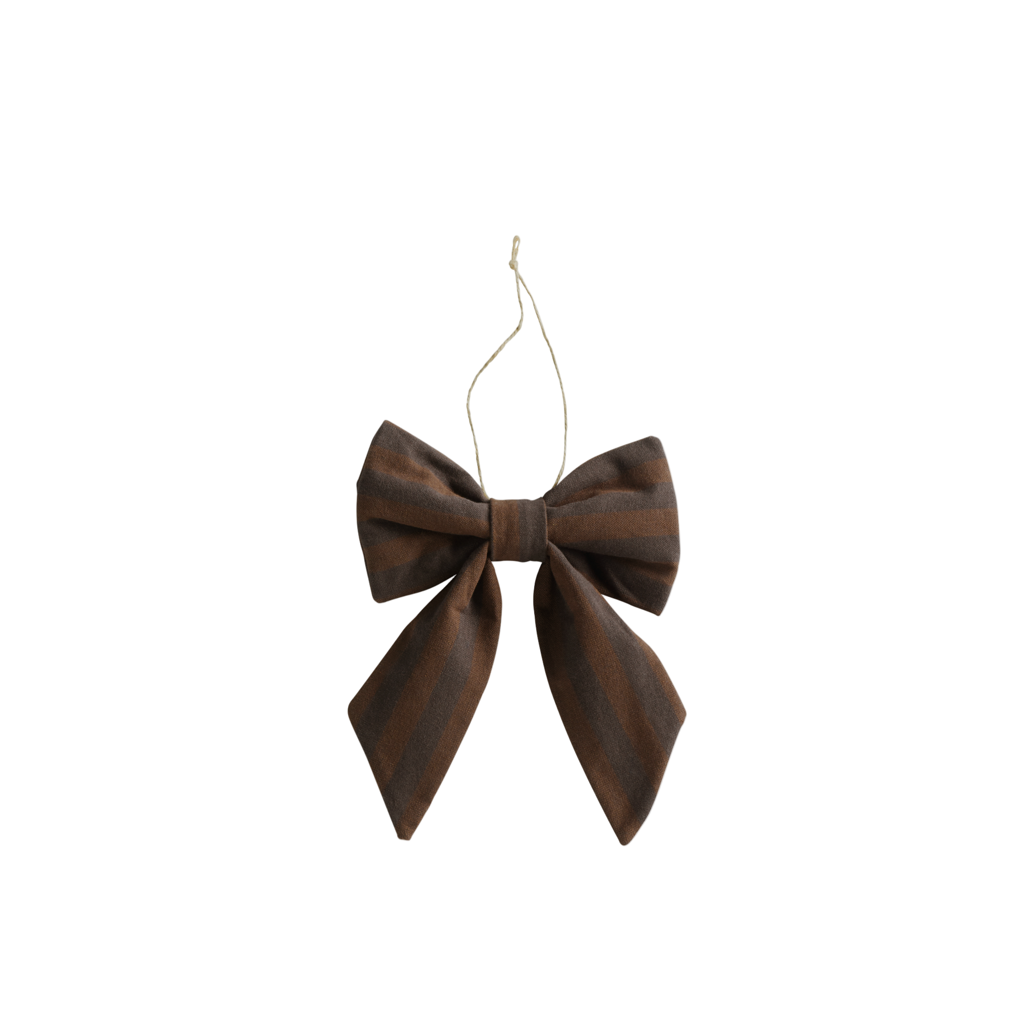 Solène Small Brown Bow