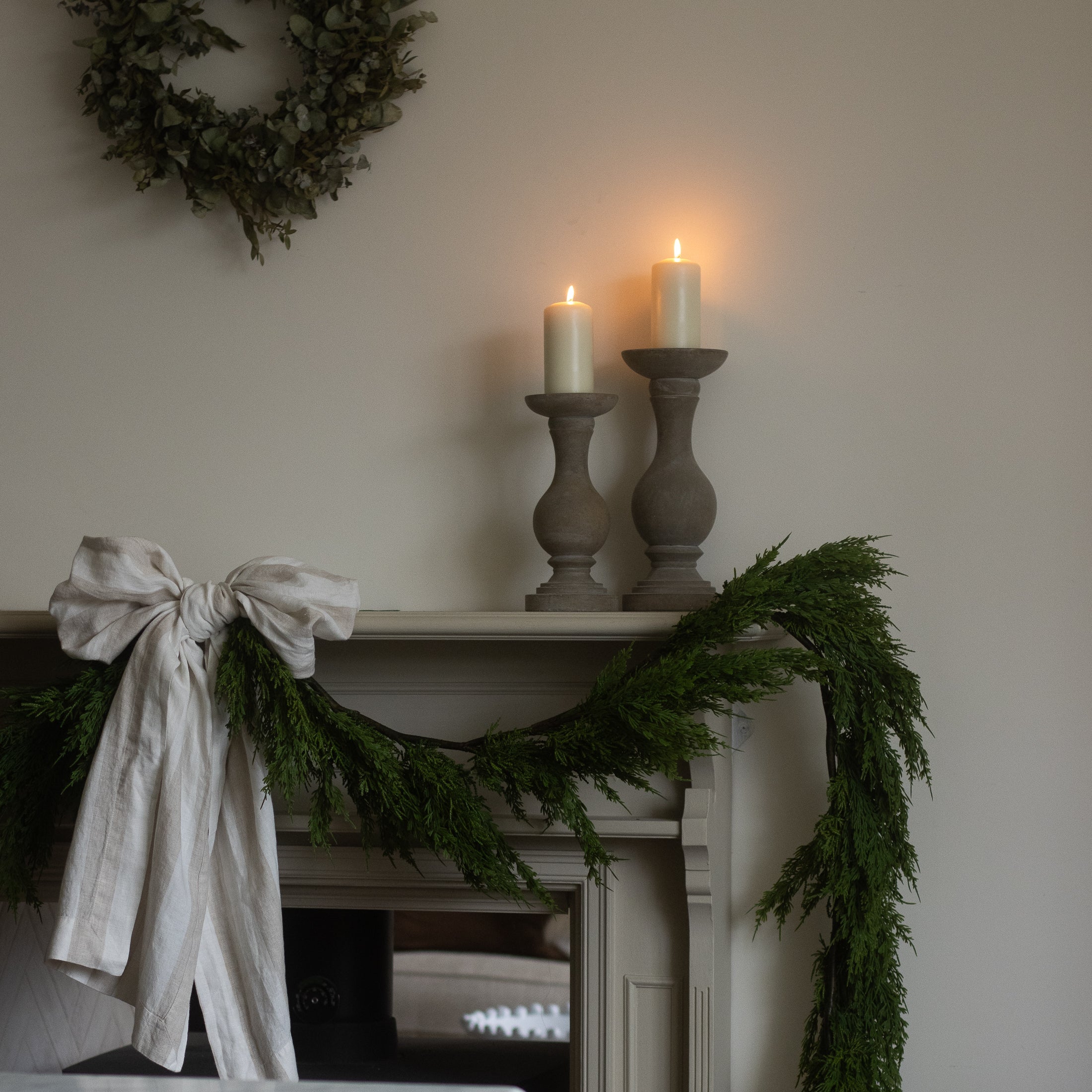 Bennet Small Stone Candleholder