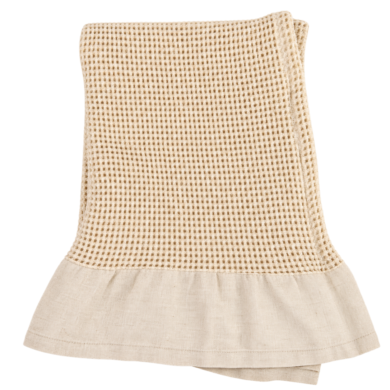 TOWELRUFFLENATURAL