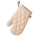 Taupe Stripe Oven Glove