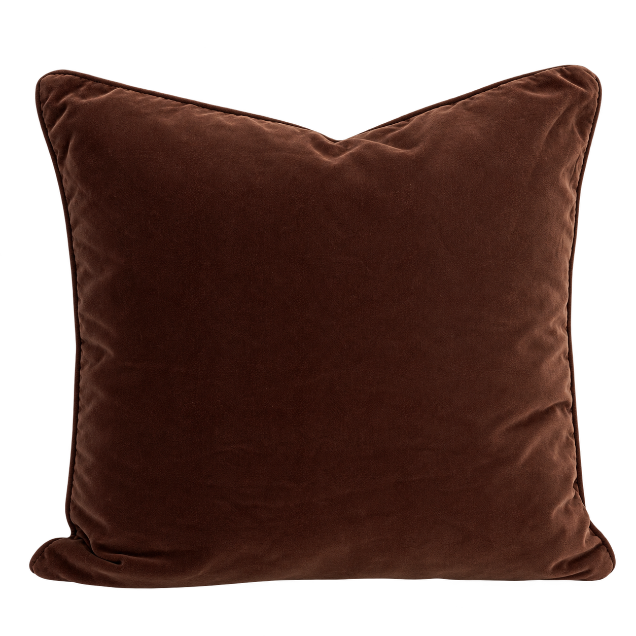 The Mabel Dark Brown Velvet Cushion