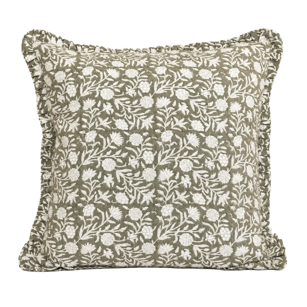 The MilaFloral Motif Large Cushion