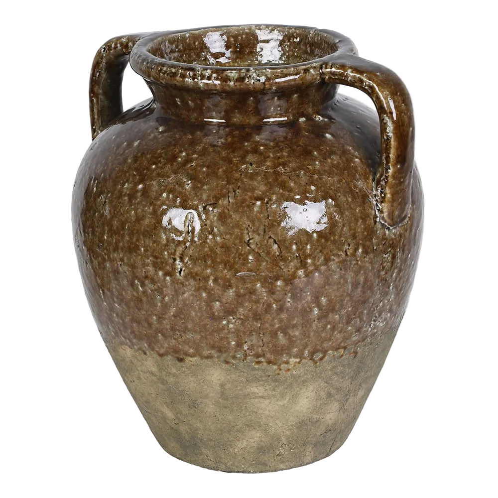 The Old Mill Glazed Vase