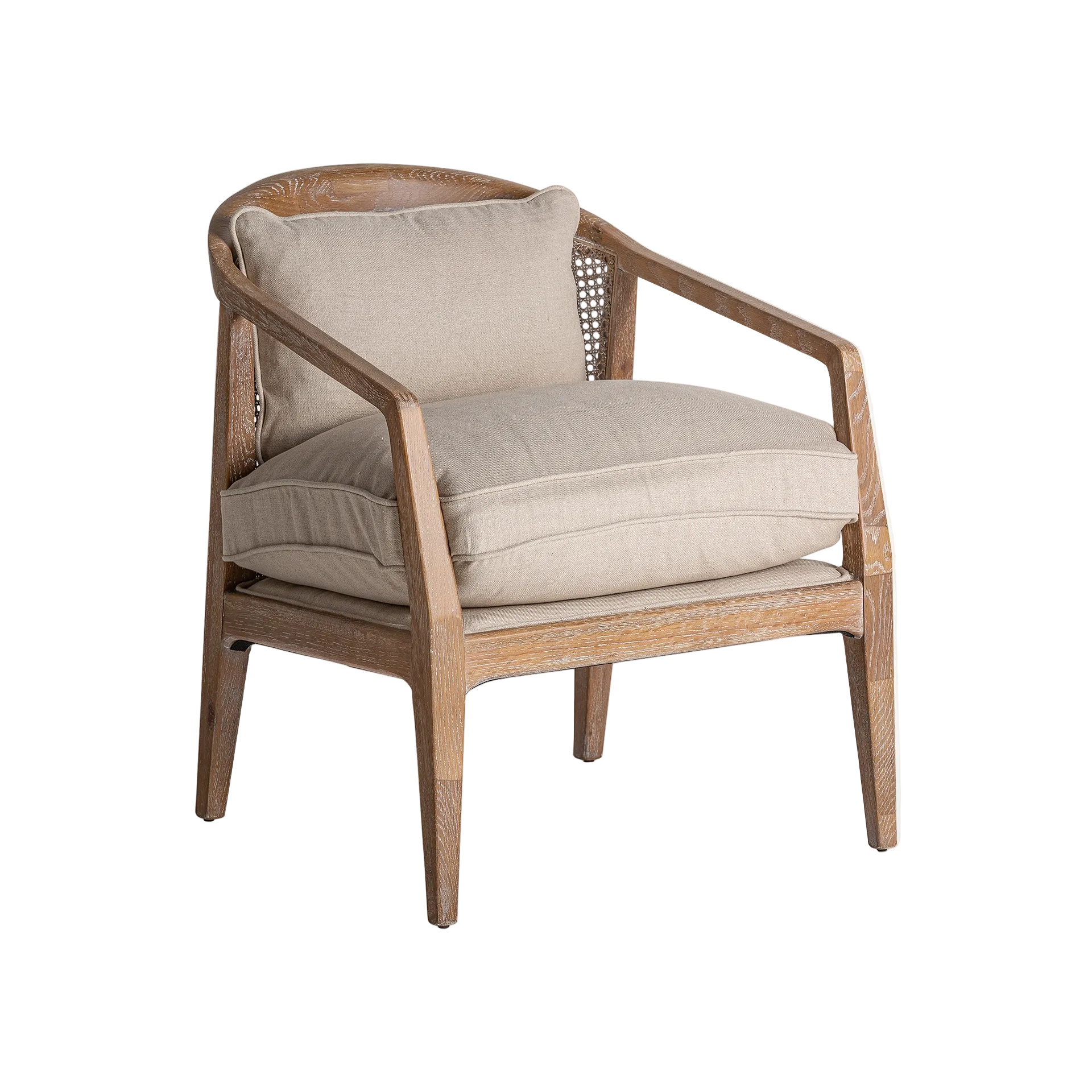Theodore Rattan Armchair