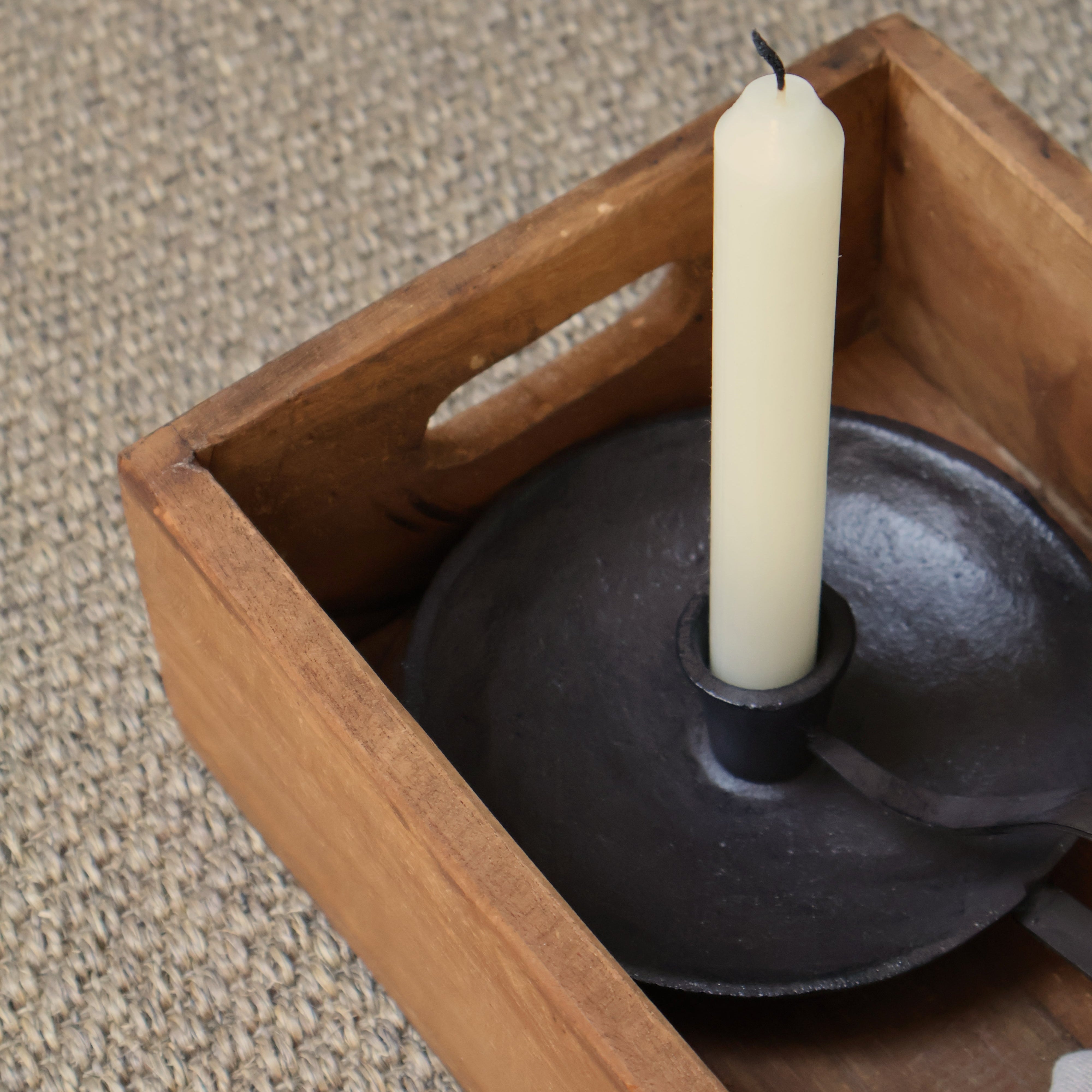 Vintage Wooden Storage Box