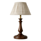 Wetherby Table Lamp with Striped Pleated Shade