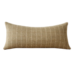 Willow Olive Tweed Bolster Cushion