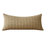 Willow Olive Tweed Bolster Cushion